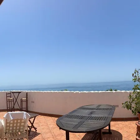 Atico Sobre El Mar Appartement Benajarafe Buitenkant foto